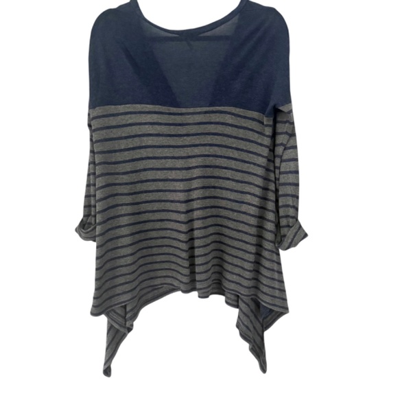 Splendid Cardigan Pockets Blue & Gray Women's M - Picture 2 of 5